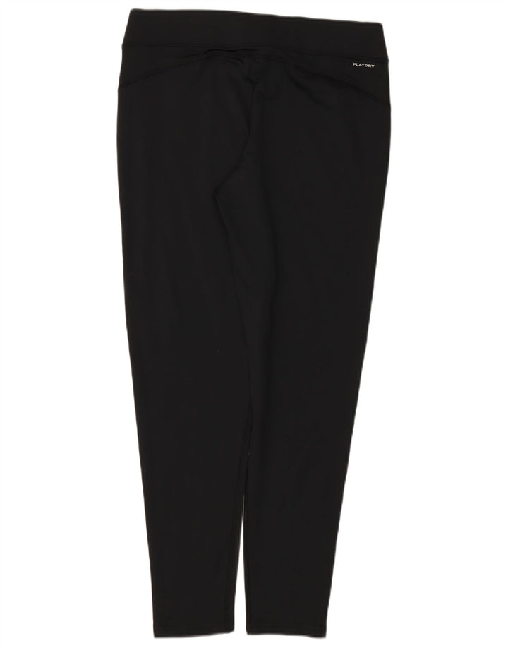 Reebok Womens Leggings UK 18 XL Sort Polyester