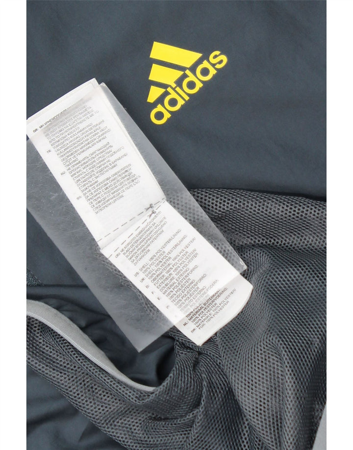 Adidas Træningsdragt til mænd, topjakke, stor grå polyester