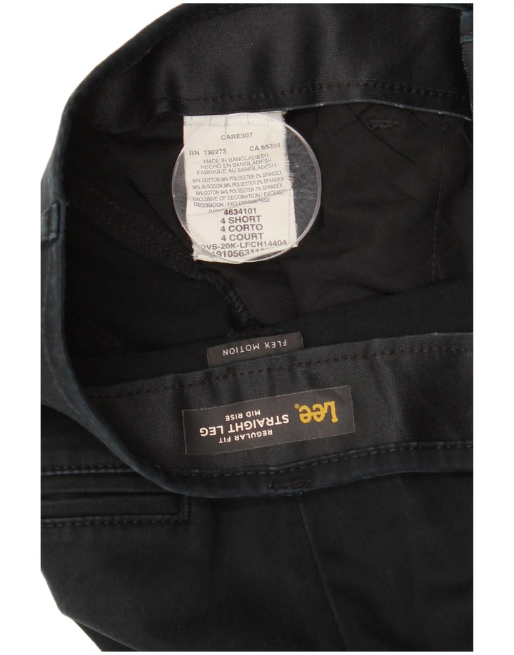 Lee Dame Mid Rise Casual Bukser US 4 Small W30 L28 Navy Blue