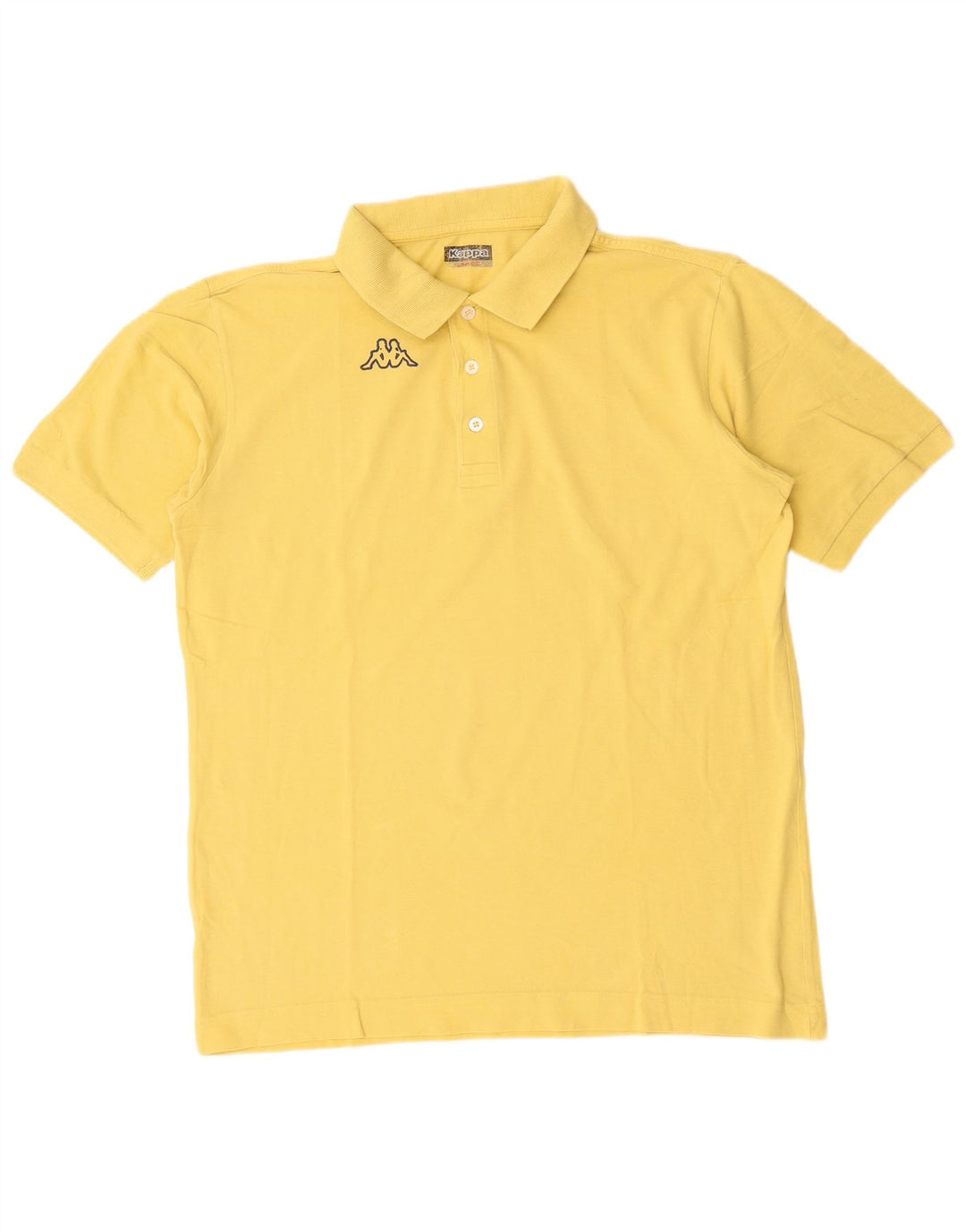 KAPPA Poloskjorte til mænd, stor gul