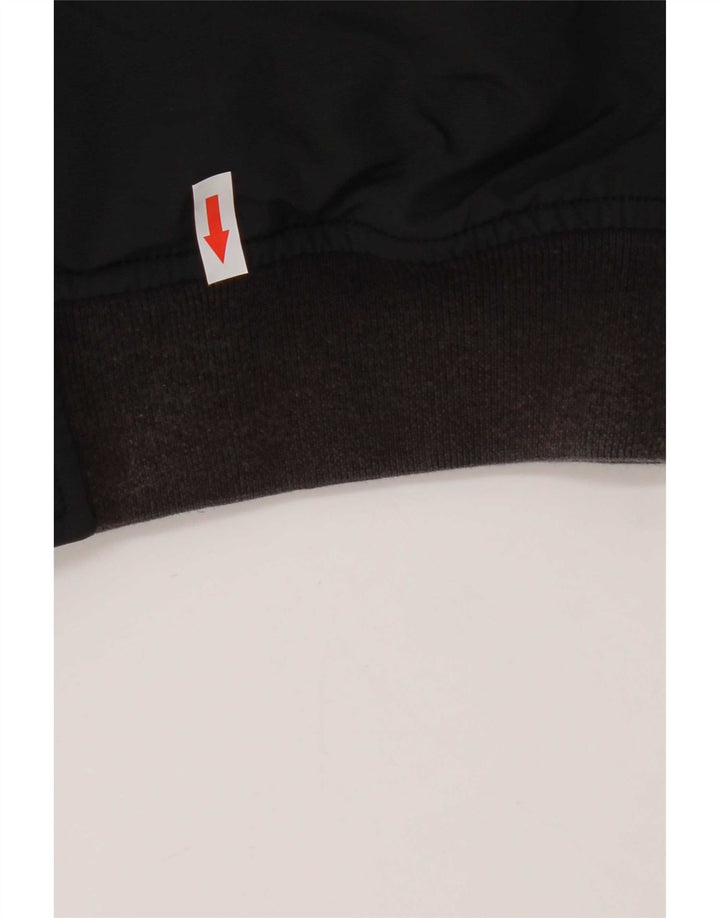 Tommy Hilfiger Herre Bomber Jacket UK 40 Stor Sort Nylon
