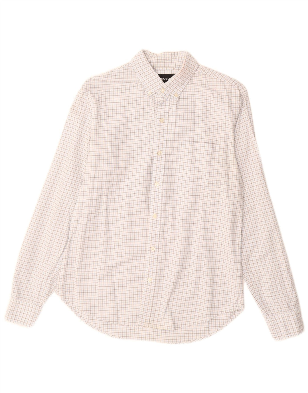 BONOBOS Herre Skræddersyet Fit Shirt Medium White Gingham