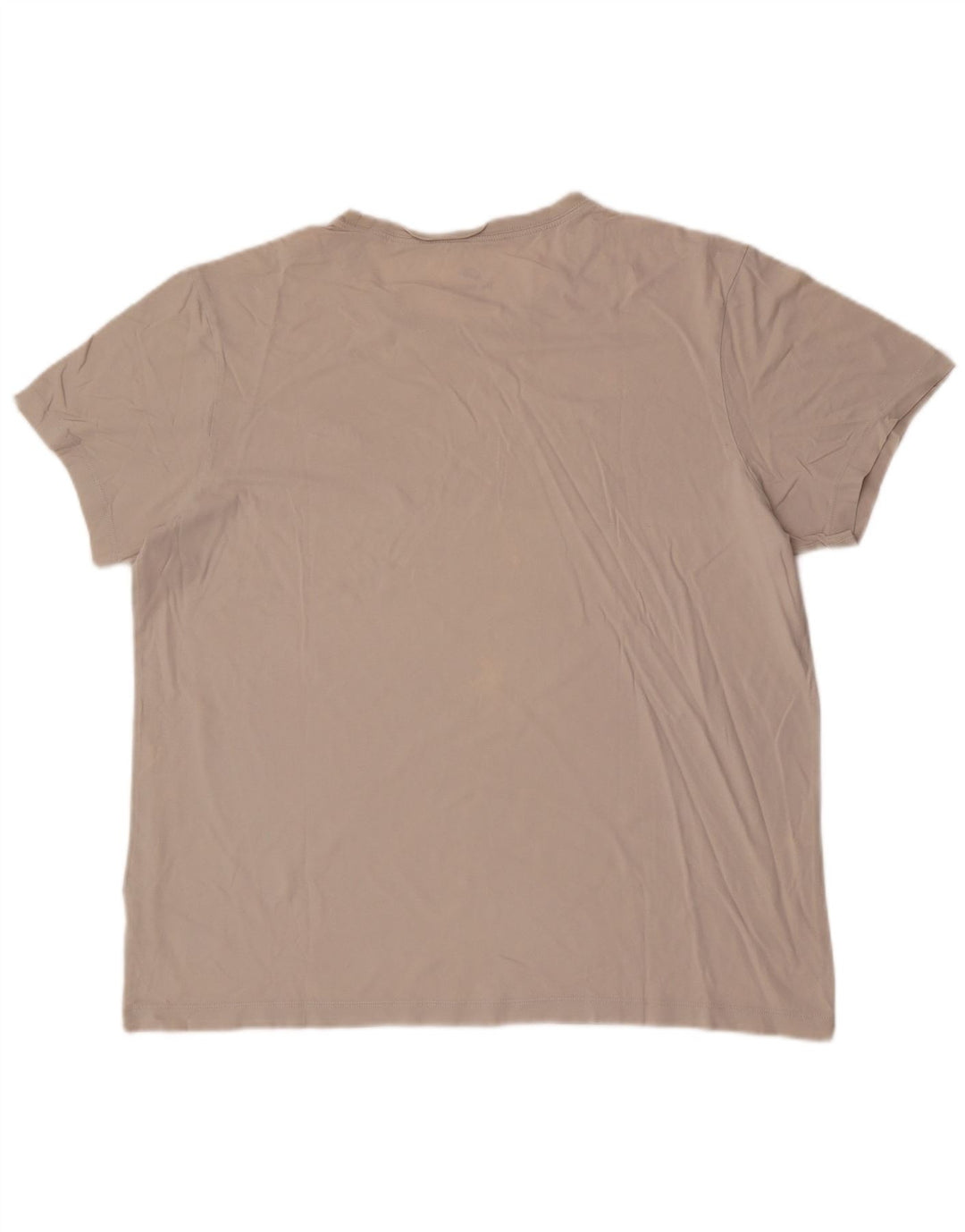 Nike T-shirt top til mænd, stor beige bomuld