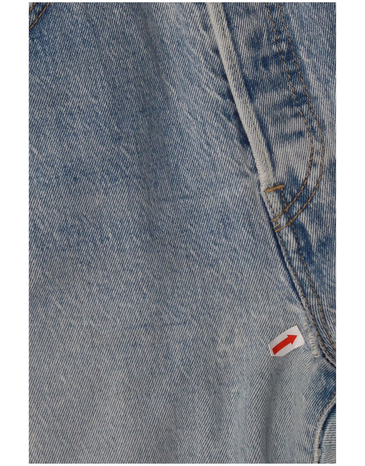 LEVI'S Straight Jeans til mænd W27 L28 Blå Bomuld