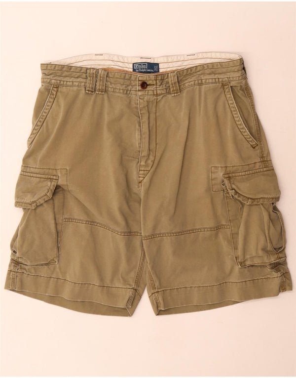 Polo Ralph Lauren Herre Cargo Shorts W38 XL Khaki Bomuld