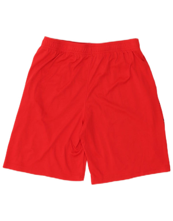 Under Armour Boys Grafiske Loose Fit Sportsshorts 13-14 år XL Rød