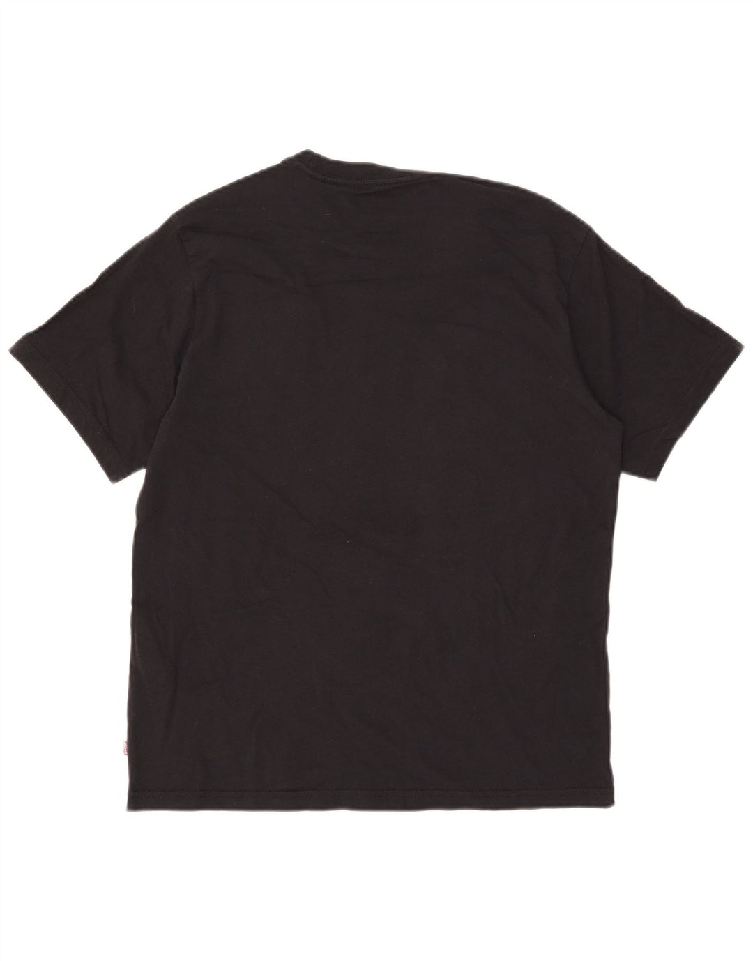Levi's Herre Relaxed Fit Grafisk T-shirt Top Lille sort bomuld