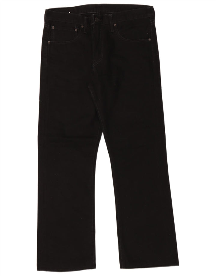 Levi's Bootcut jeans til mænd W34 L30 sort bomuld