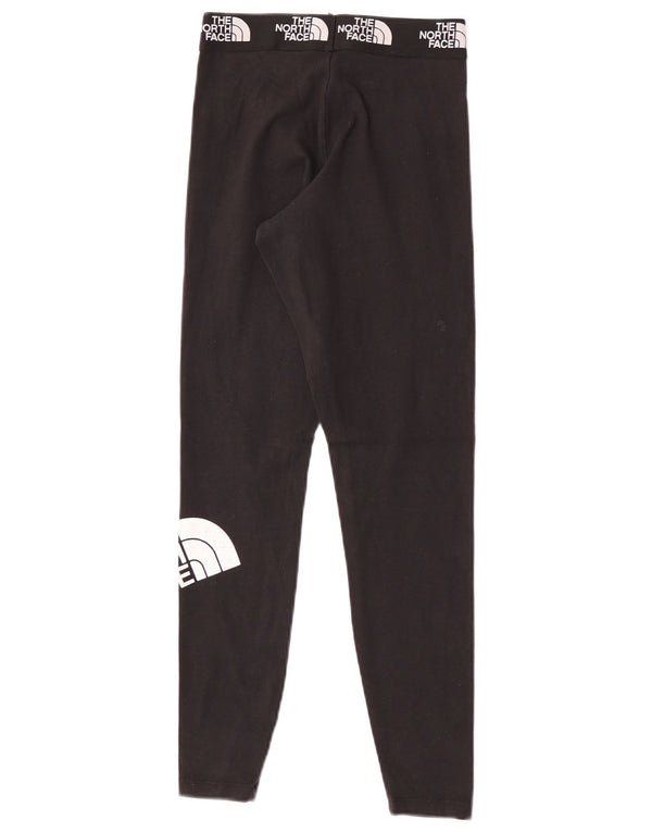 The North Face Kvinders Grafiske Leggings UK 4 XS Sort Bomuld