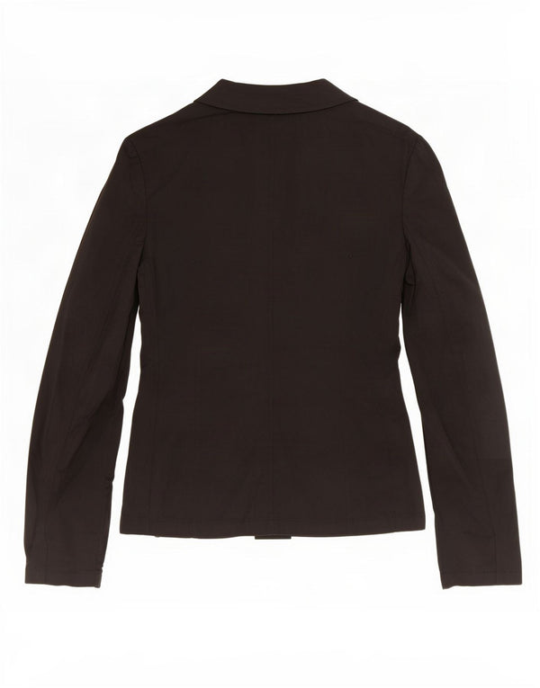 Krizia Poi Dame 2-knaps blazerjakke IT 42 Medium Sort