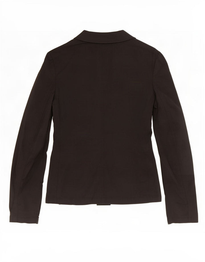 Krizia Poi Dame 2-knaps blazerjakke IT 42 Medium Sort
