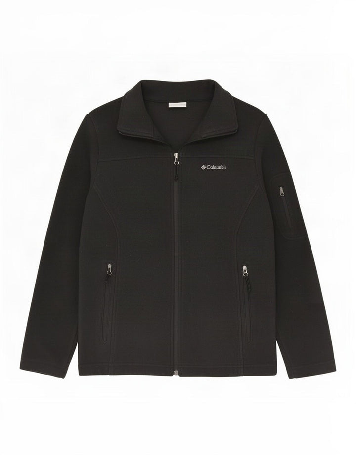 Columbia Dame Oversized Fleecejakke UK 10 Lille Sort Polyester