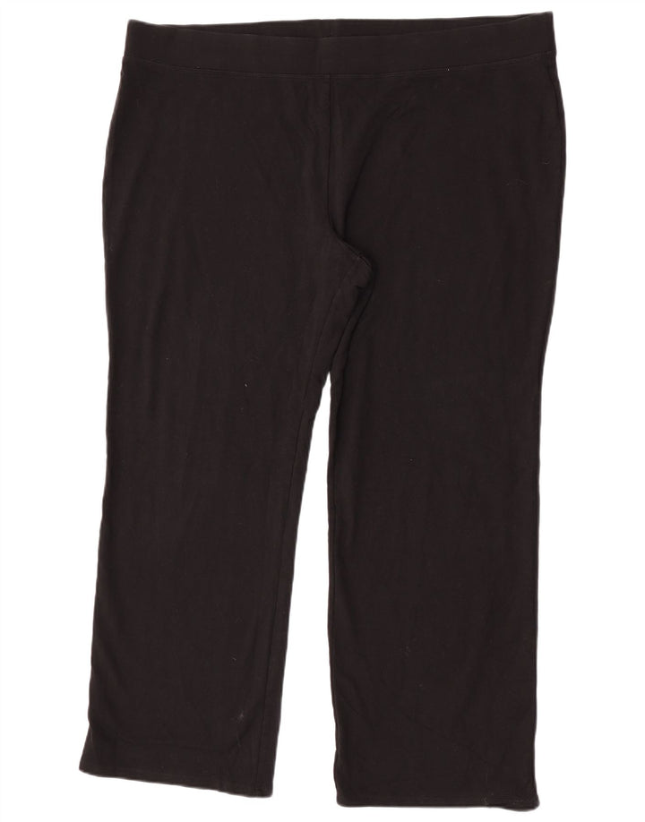 Marks & Spencer Dame Leggings UK 24 4XL Sort Bomuld