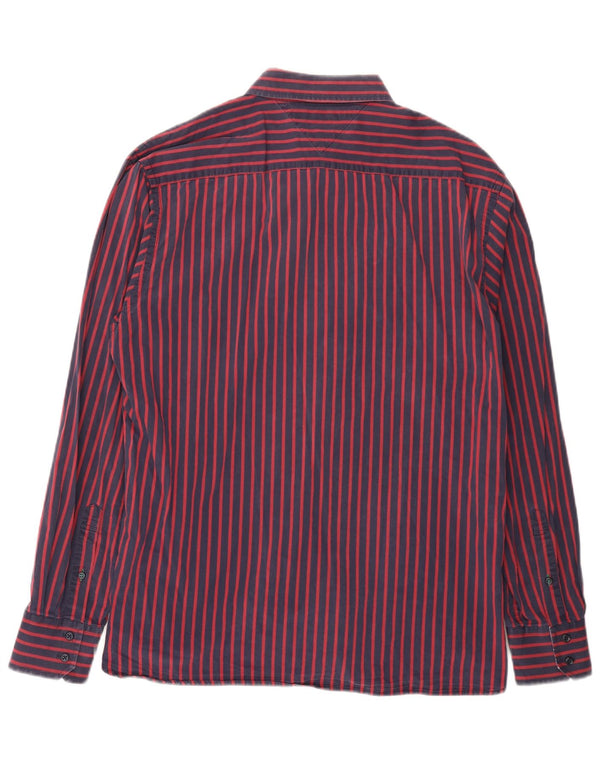 TOMMY HILFIGER Herre Custom Fit skjorte XL marineblå stribet