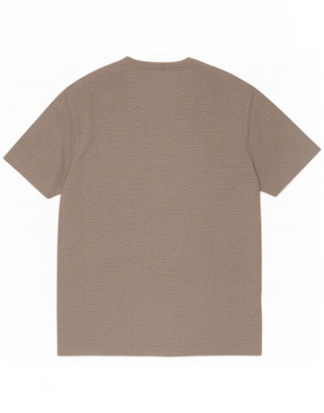 Izod Herre T-Shirt Top Lille Grå Bomuld