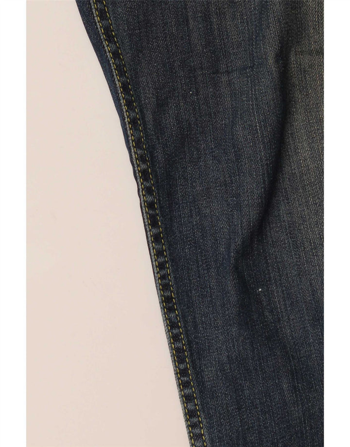 Dondup Dame Slim Jeans W33 L33 Marineblå Bomuld