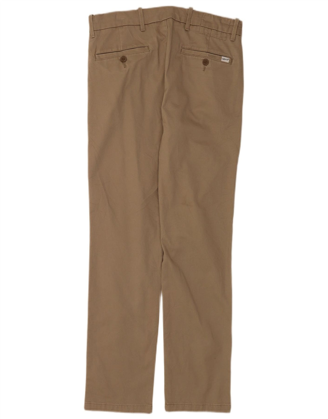 Levi's Slim Chino-bukser til mænd W30 L32 Beige bomuld