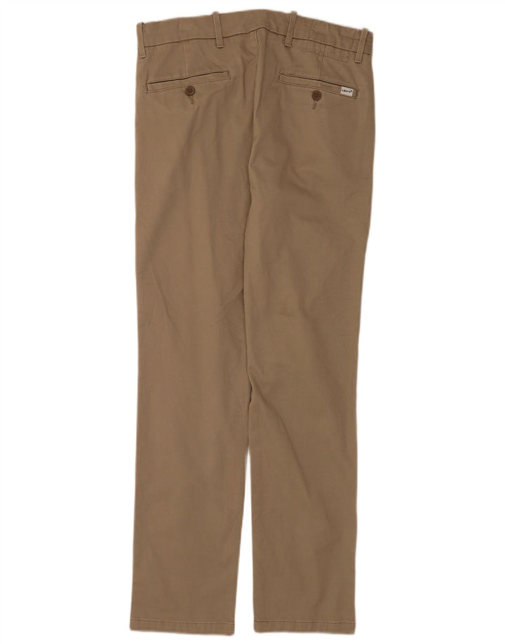Levi's Slim Chino-bukser til mænd W30 L32 Beige bomuld