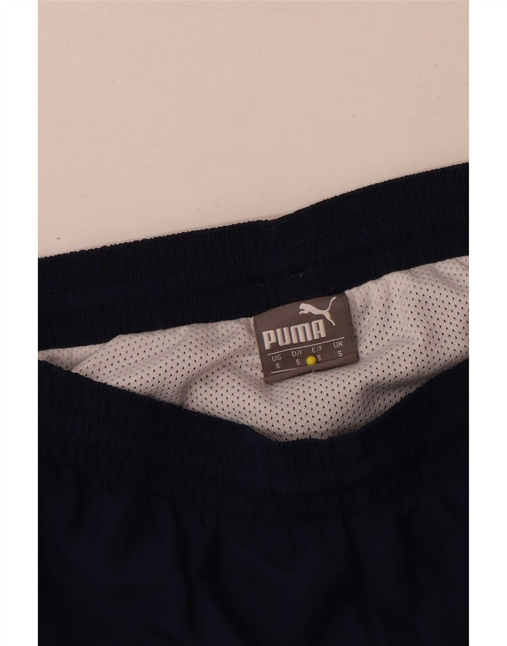 Puma Herre Italia grafiske sportsshorts Små marineblå polyester