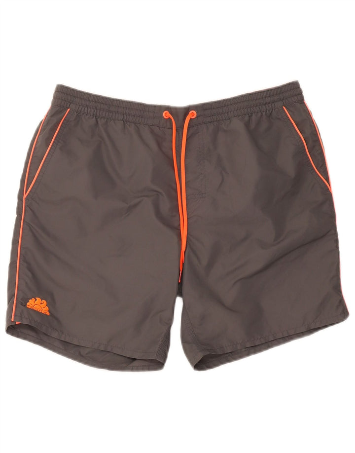 Sundek Herre Sportshorts Stor Grå Nylon