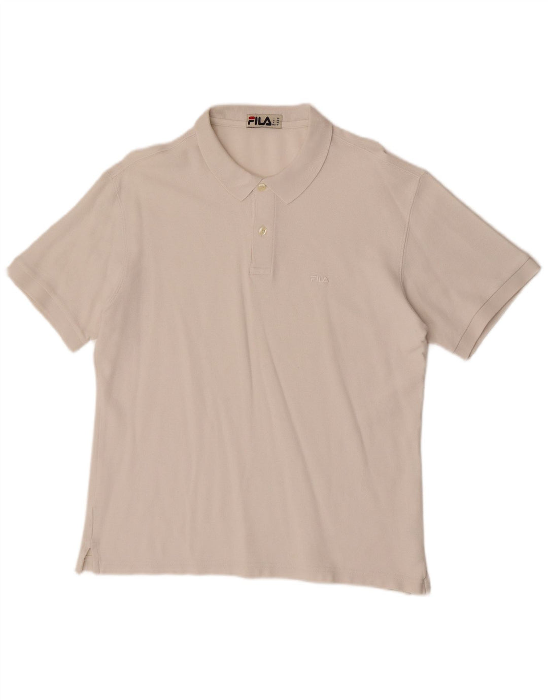 Fila herre polo skjorte medium hvid