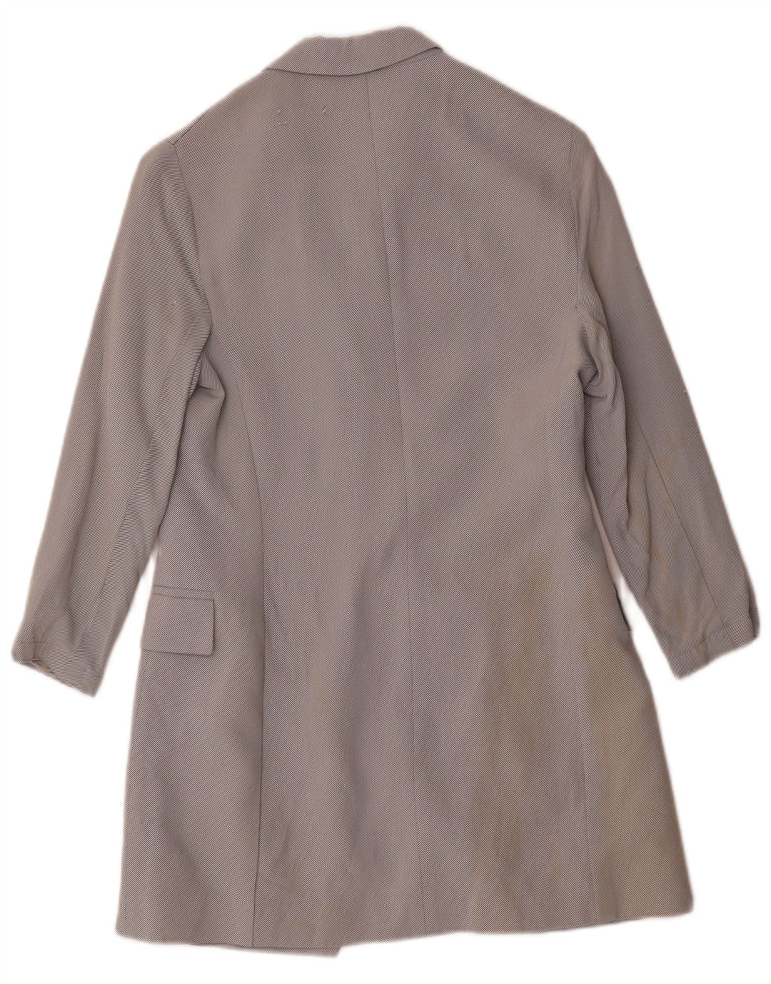Max & Co. Dame Longline 3-knaps blazerjakke UK 10 Small Grey Viscose