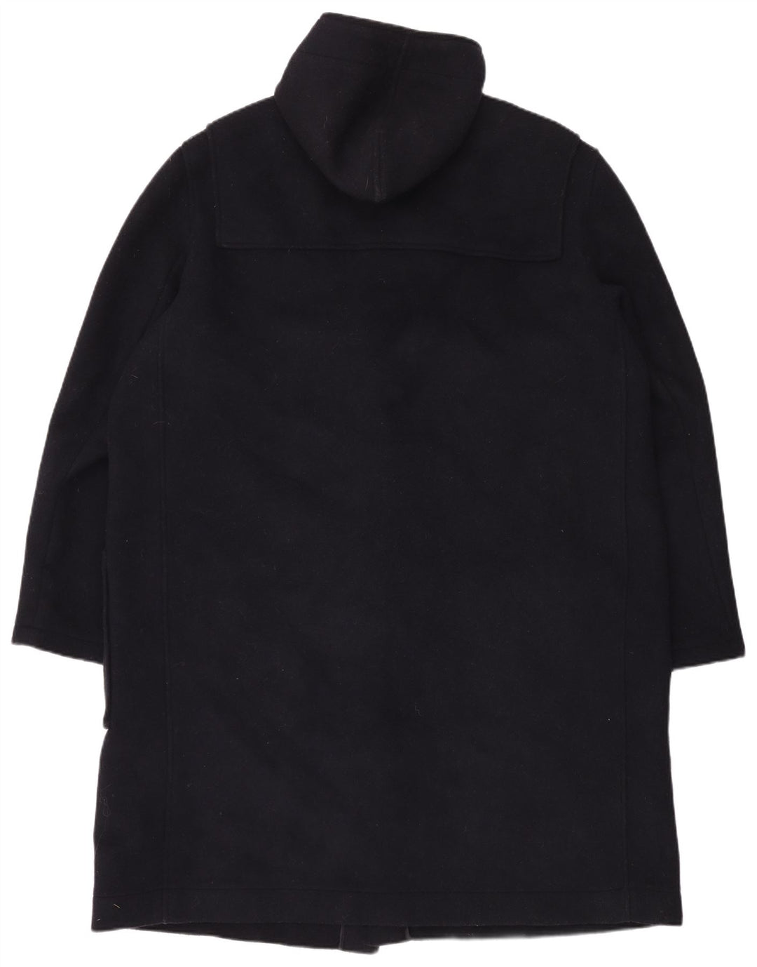 C&A Herre Hooded Duffle Coat EU 56 3XL Navy Blue Wool
