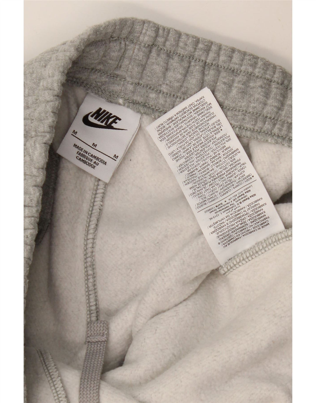 NIKE Træningsdragt til mænd Joggers Medium Grey Flecked Bomuld