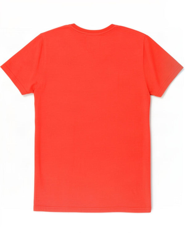 Superdry Grafisk T-shirt top til mænd, lille rød bomuld