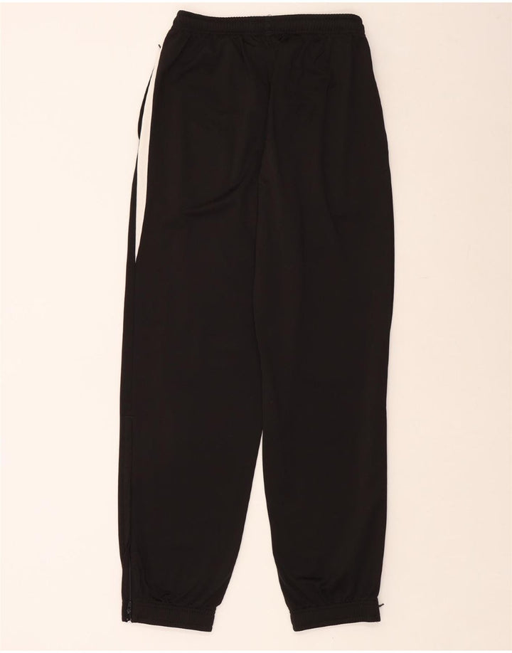 PUMA Mens Tracksuit Trousers Joggers Small  Black Colourblock Polyester