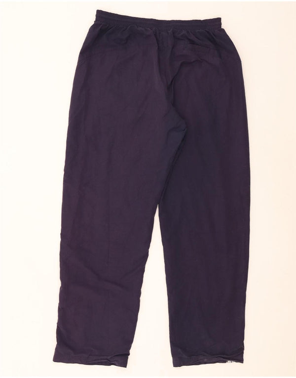 Umbro Mens Tracksuit Trousers Joggers XL  Navy Blue Colourblock Polyester