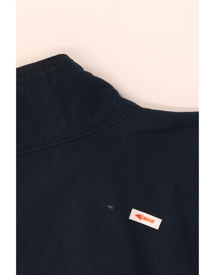 MURPHY & NYE Grafisk bomberjakke til mænd UK 40 Stor marineblå polyester