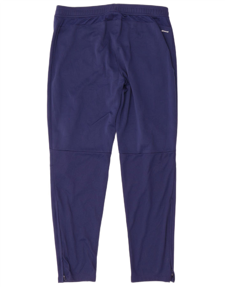 Adidas Dame Climacool Træningsdragt Bukser UK 20/22 XL Navy Blue Polyester