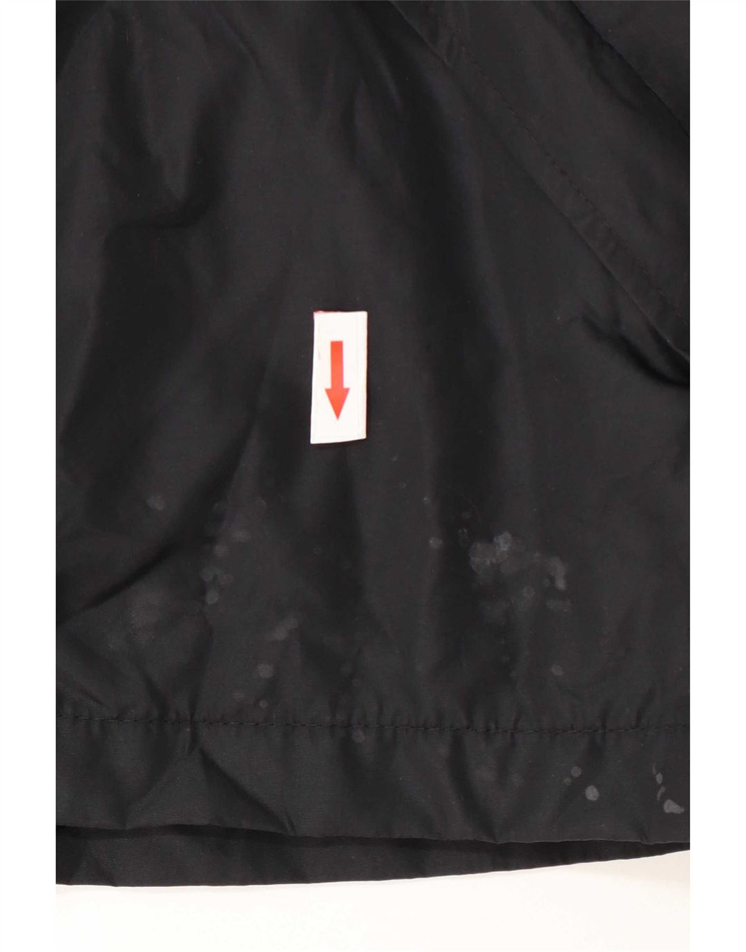 Columbia Grafisk regnjakke til kvinder UK 18 XL Sort Colourblock