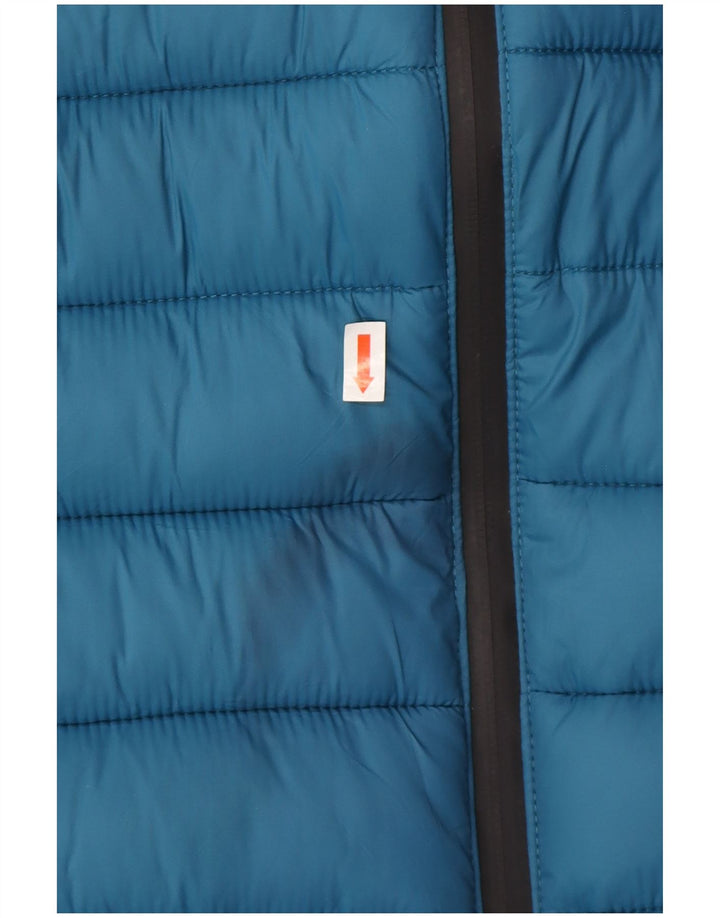 Lotto Herre hættepolstret jakke UK 40 Large Blue Polyester