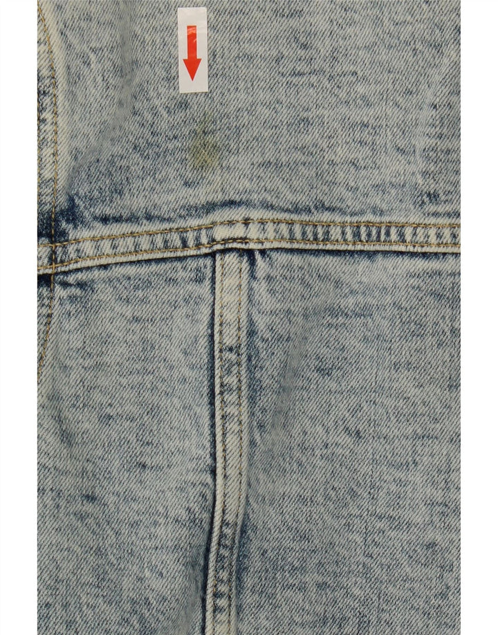 Fat Face Dame denimjakke UK 18 XL Blå Bomuld