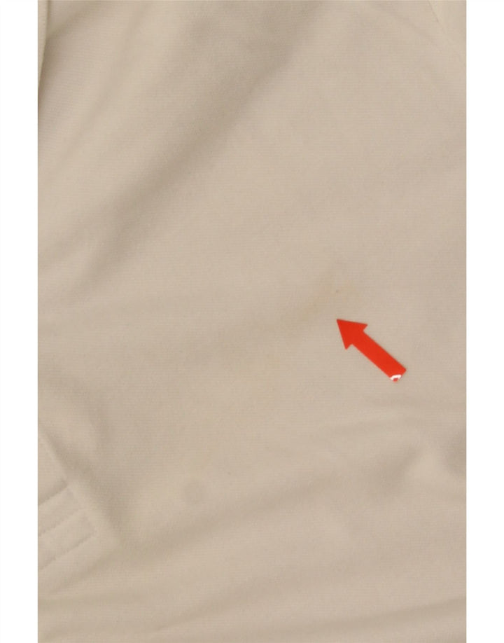 Kappa herre poloshirt XL hvid bomuld