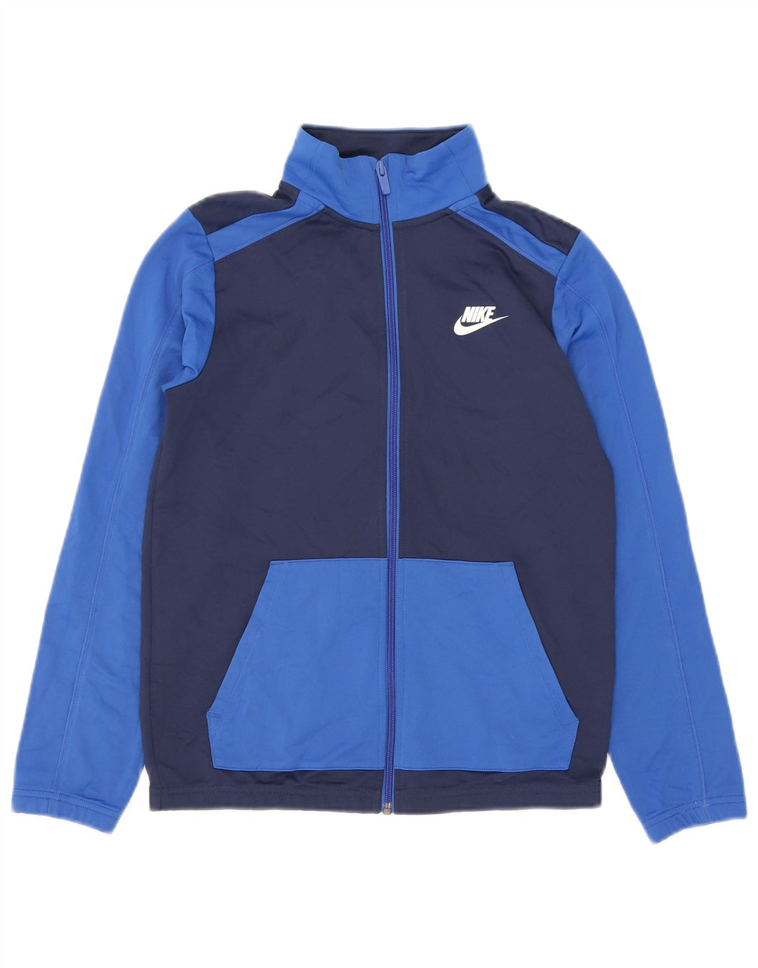 Nike træningsdragt topjakke til drenge 12-13 år Stor marineblå farveblok