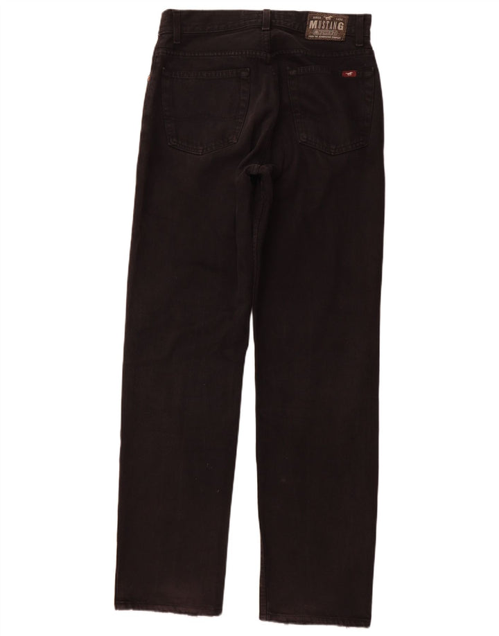 MUSTANG Herre Oregon Straight Jeans W31 L32 Sort Bomuld