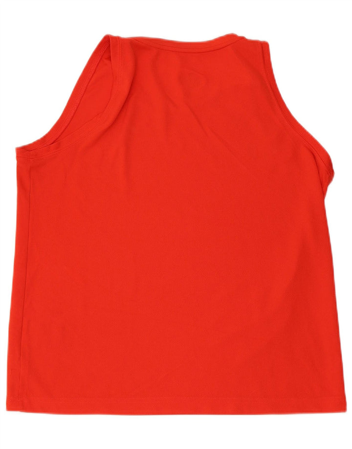 RUSSELL ATHLETIC Dame Dri-Power Vest Top UK 18 XL Rød Polyester