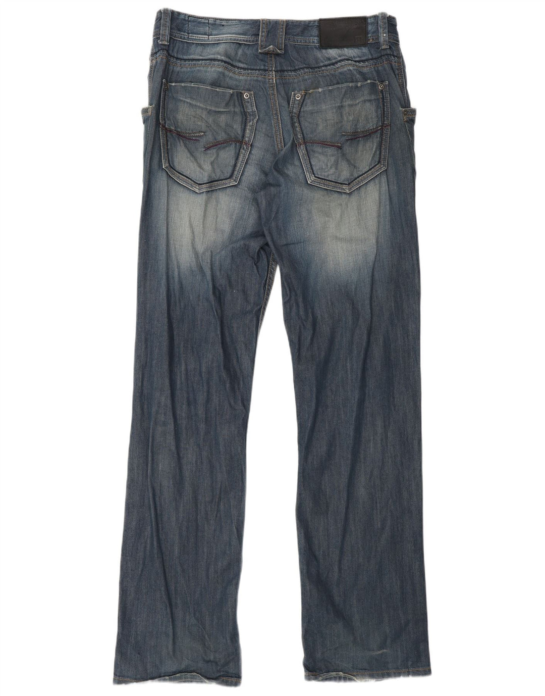 JACK & JONES Straight jeans til mænd W32 L34 Blå