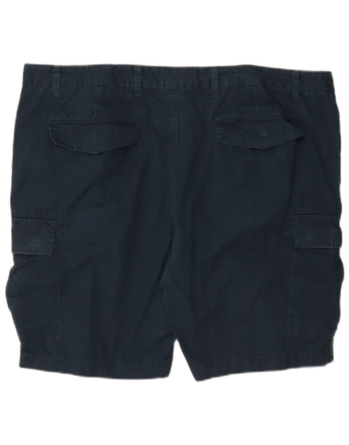 Marks & Spencer Herre Cargo Shorts W44 2XL Marineblå Bomuld
