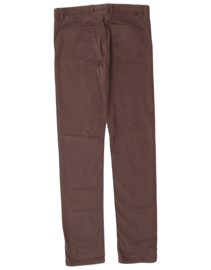 MASSIMO DUTTI Slim Casual Bukser til mænd EU 40 Medium W31 L34 Grå Bomuld