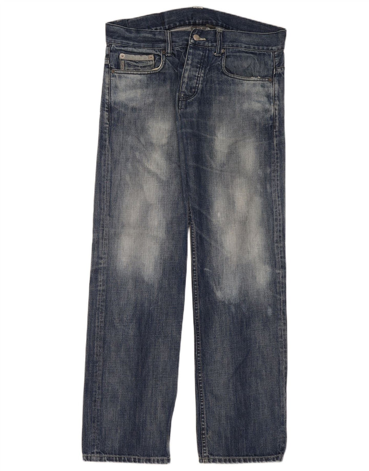 Armani Exchange Herre løse jeans W32 L32 Blå Bomuld