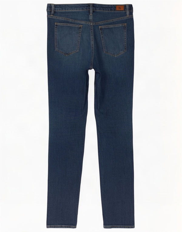 Ralph Lauren Dame Højtaljede Slim Jeans US 14 XL W34 L29 Blå Bomuld
