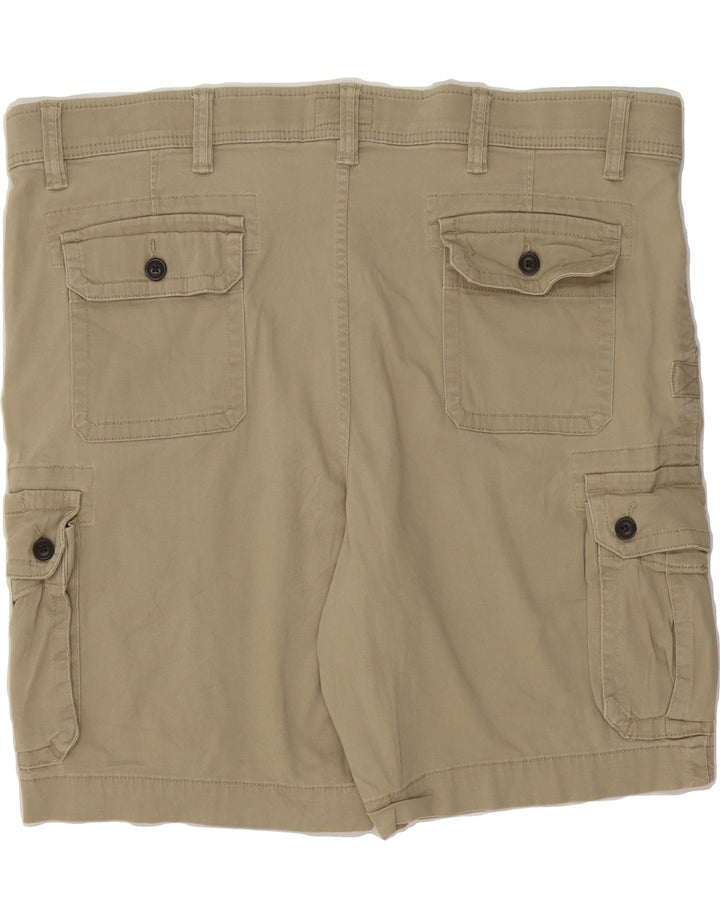 FOUNDRY Mens Cargo Shorts W48 4XL Beige Cotton Vintage Foundry and Second-Hand Foundry from Messina Hembry 