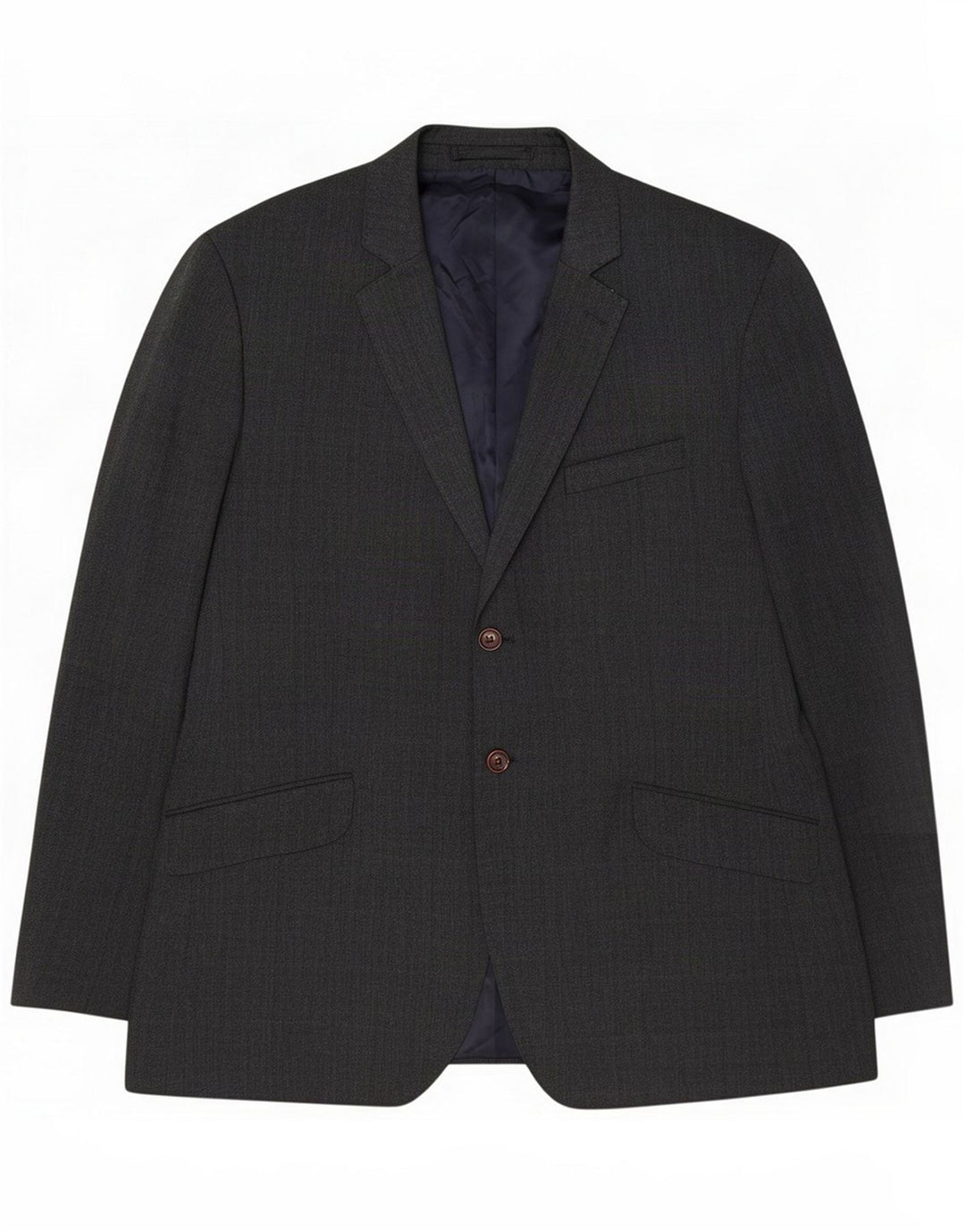 Crew Clothing Herre 2-knaps blazerjakke UK 44 2XL Grå Polyester