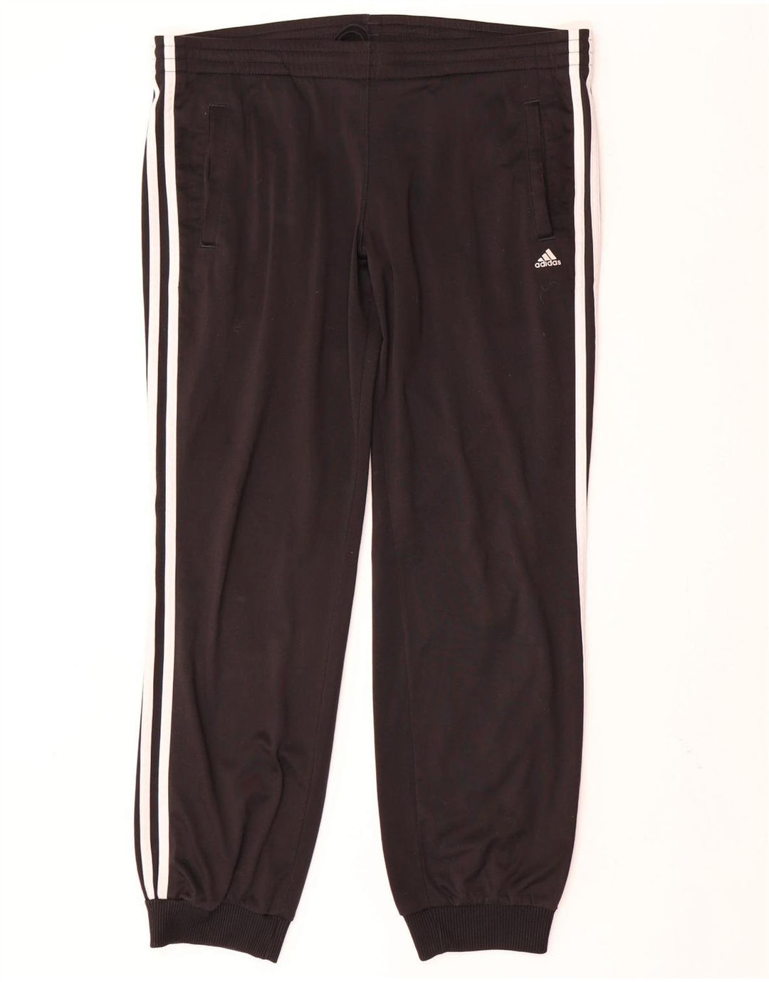 ADIDAS træningsdragt til kvinder Joggers UK 12/14 Medium Black Polyester