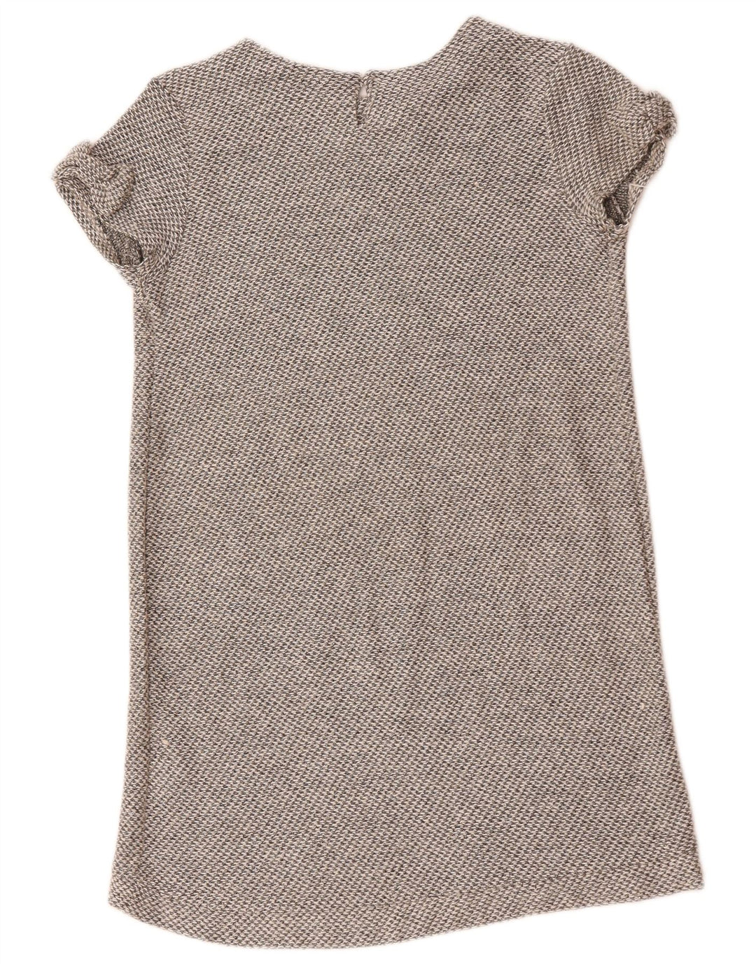 Zara Girls Shift Dress 11-12 år Grå Flecked Viscose