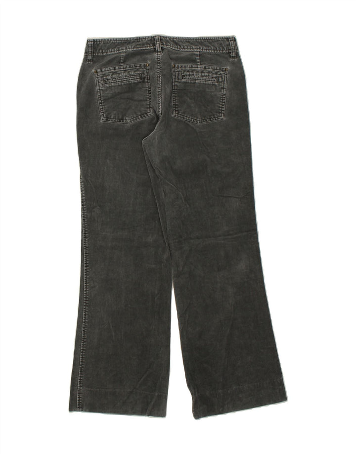 EDDIE BAUER Womens Straight Corduroy Trousers US 6 Medium W30 L29  Grey | Vintage Eddie Bauer | Thrift | Second-Hand Eddie Bauer | Used Clothing | Messina Hembry 